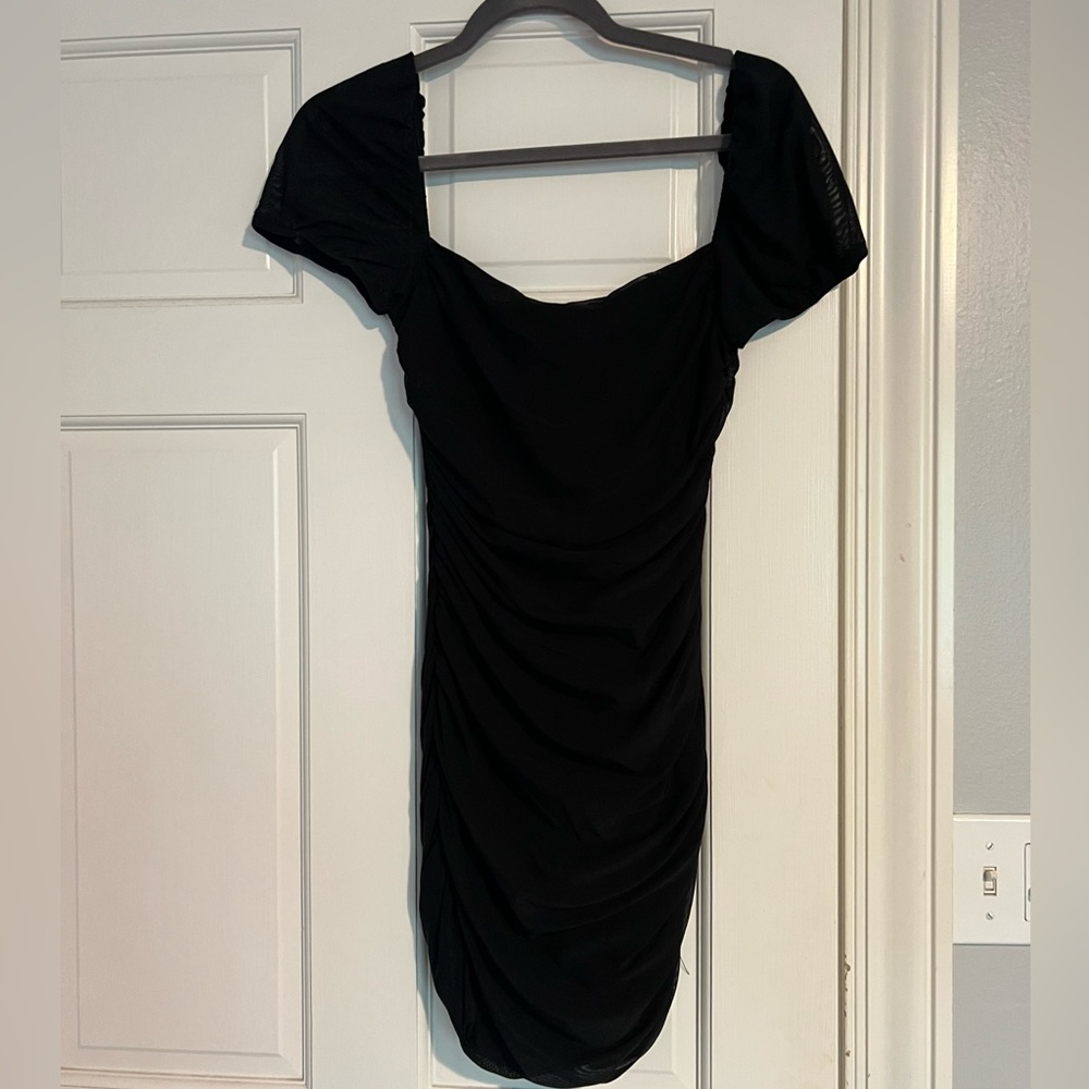 Princess Polly black bodycon dress